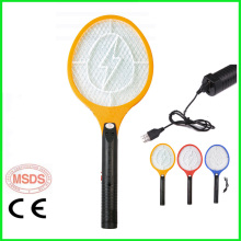 Raket de moustique électrique rechargeable d&#39;USB de moustique / batte électrique de moustique / tueur de moustique / tueur d&#39;Aedes / Aedes Terminator
